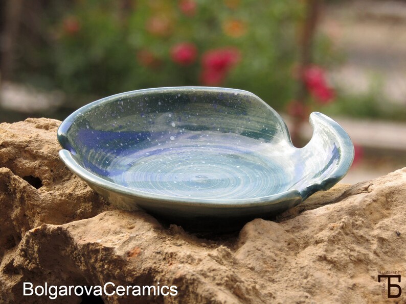 Ready to ship Ceramic fish plate mini Handmade pottery plate Mini fish ceramic Fish pottery plate