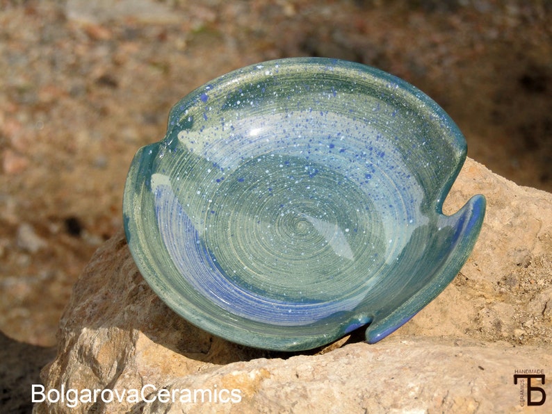 Ready to ship Ceramic fish plate mini Handmade pottery plate Mini fish ceramic Fish pottery plate