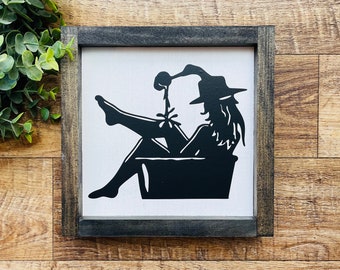 Dirty Cowgirl Wood Sign, Cowgirl In Bathtub Sign, Country Farmhouse, Bathroom Sign, Western Decor, Western Bath, Bath Cowgirl, Cowboy Set