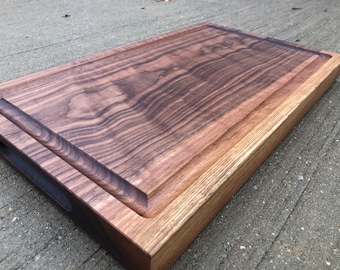 24x28x1.75" One solid piece Walnut Cutting Board