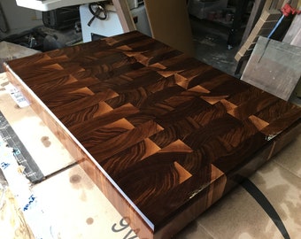 butchers block made from wood Details about   Unique personalized end grain cutting board