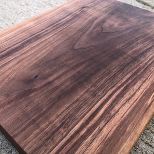 16x12x1.75 One solid piece Walnut Cutting Board No glue, no joints Handmade Gift image 5