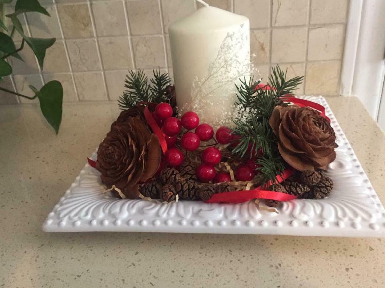 4 large Cedar Rose cones 3 to 3 1/2 | Etsy