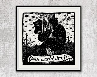 Tierbild »Grrrr macht der Bär«