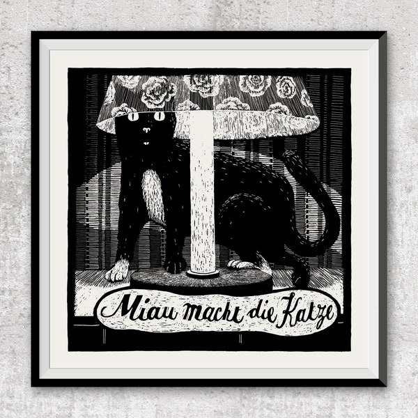 Tierbild »Miau macht die Katze«