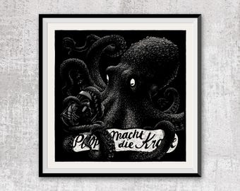 Imagen de animales »El pulpo explota«