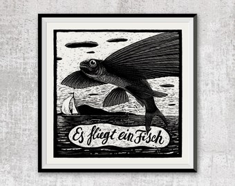 Tierbild »Es fliegt ein Fisch«