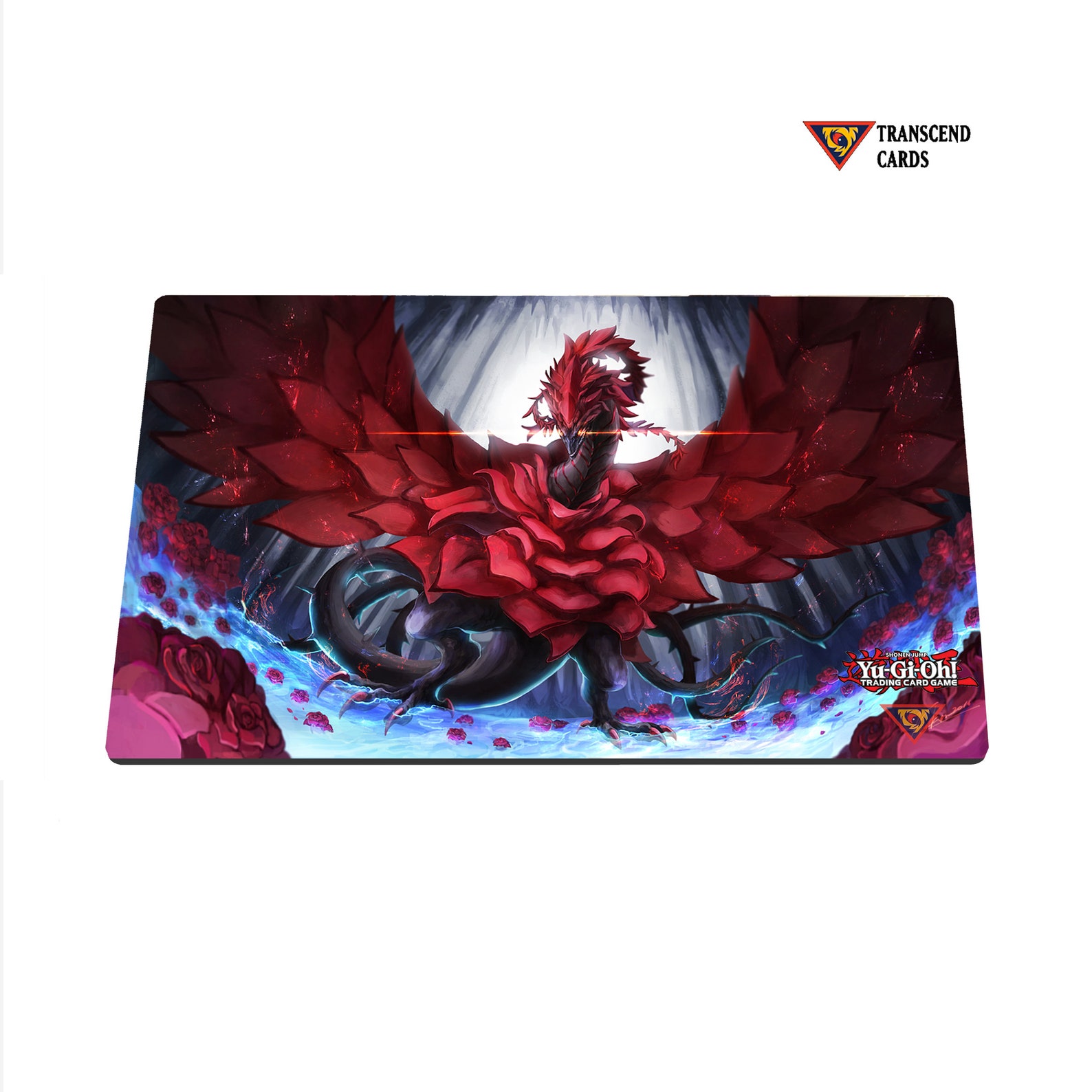 Black Rose Dragon Custom Playmat/Giant Mouse Pad Durable Etsy