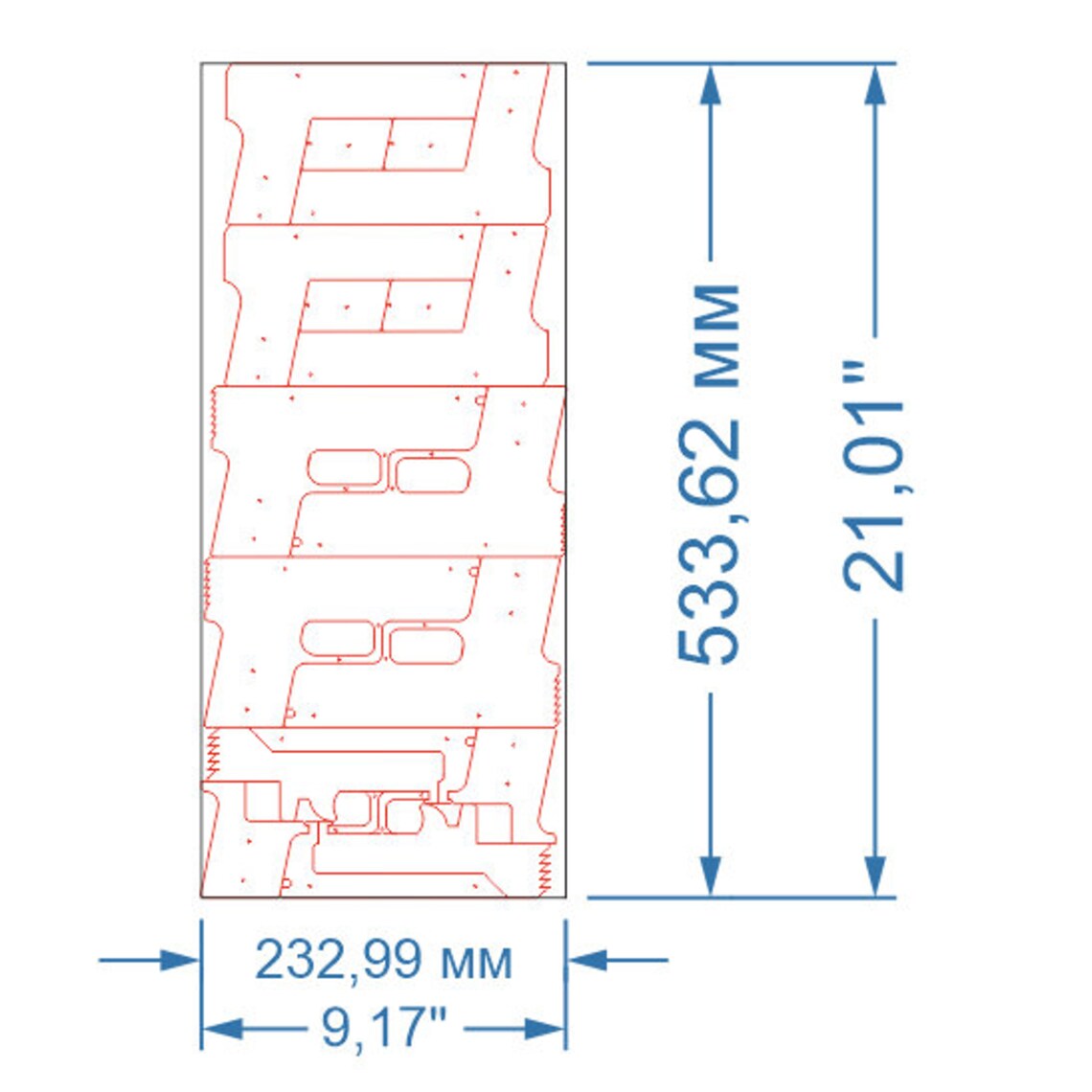 Wooden Rubber Band Gun Plans DXF Cnc Cutting Files Laser Cut Etsy