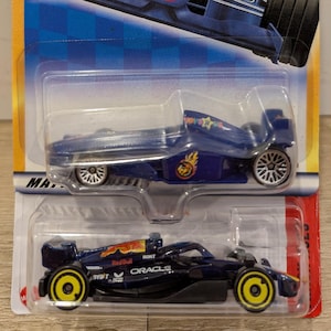 Lot of TWO Hot Wheels F1 Racing Cars