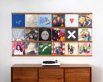 vinyl record display etsy
