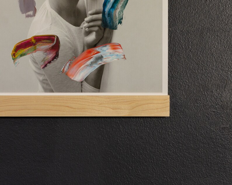 Vinyl Record Storage Shelves Maple Wall Mounted Record Etsy