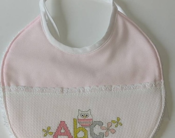 Babero Punto De Cruz Etsy