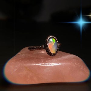 Ethiopian Opal Ring