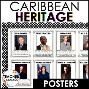 Caribbean American Heritage Month Bulletin Board-displayposters