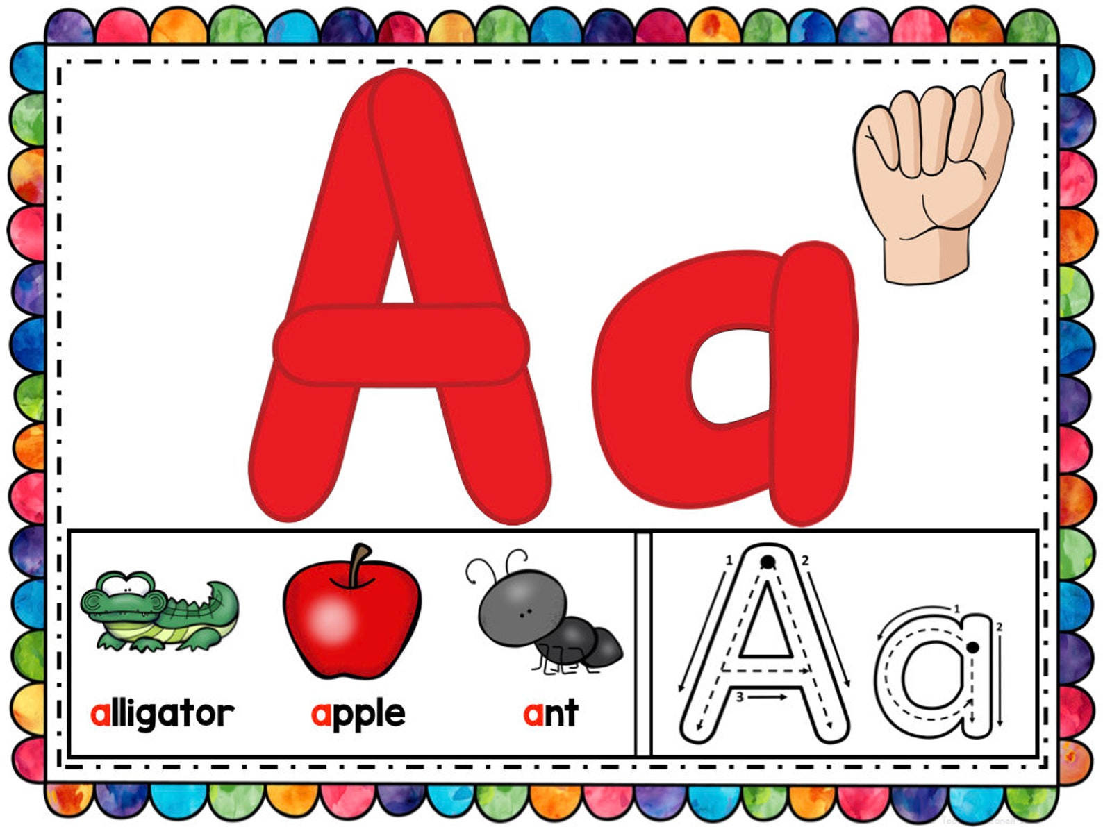ASL Alphabet Play Dough Mats Sign Language Learning Mat Etsy
