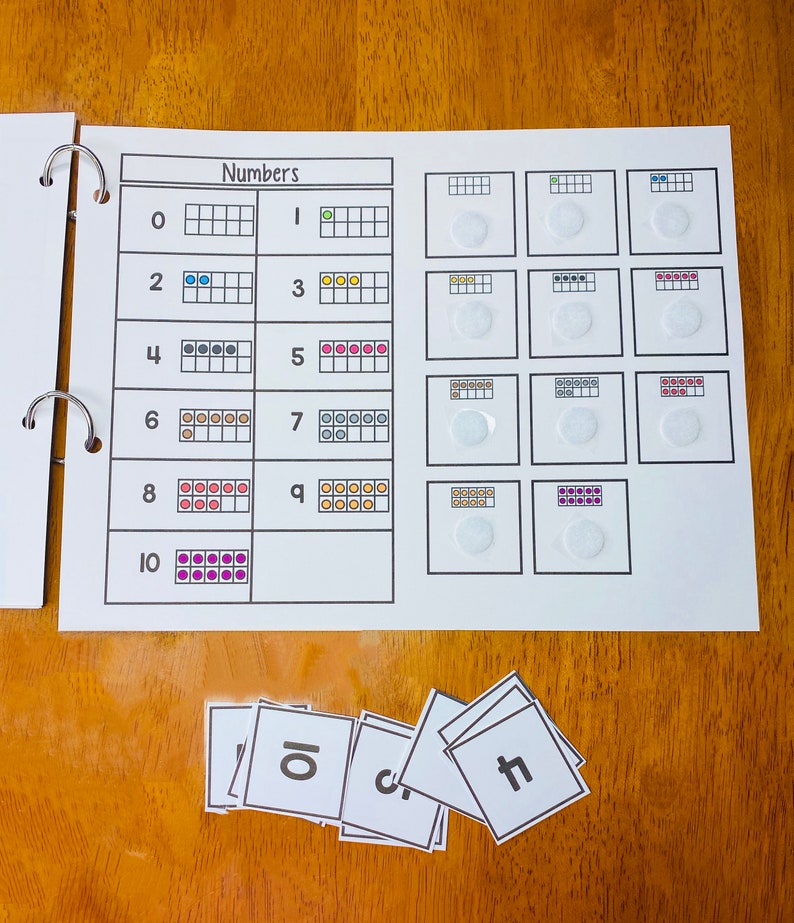 Numbers and Counting Counting Practice Early Math Numbers - Etsy