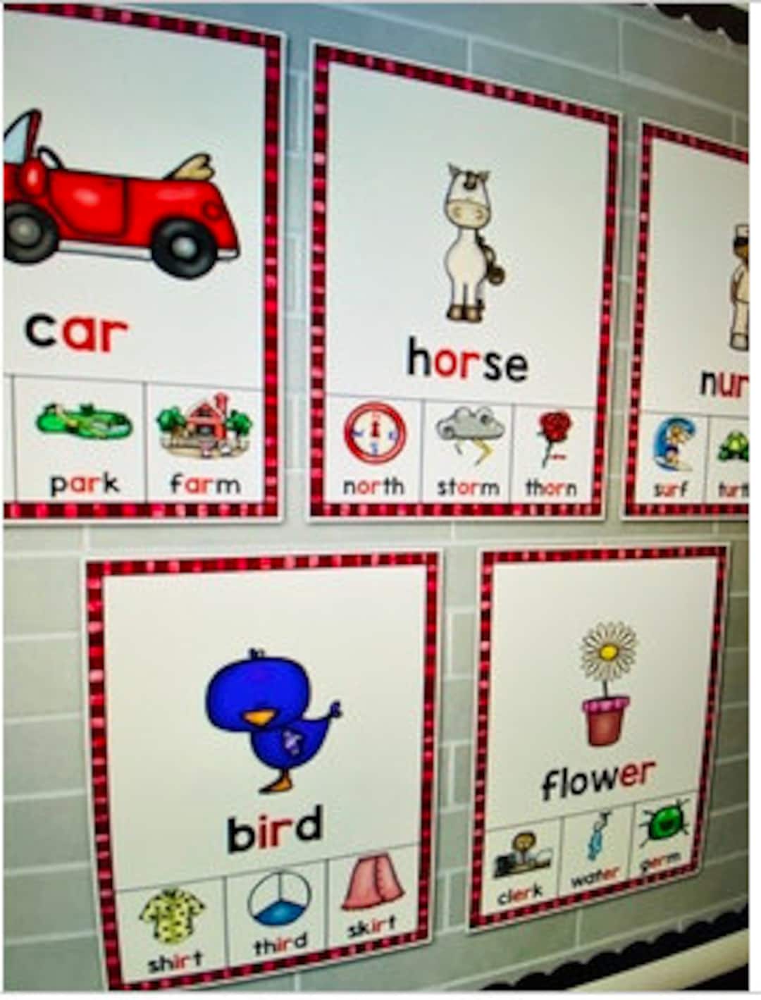 R-controlled Vowel Posters Bossy R Phonics Posters - Etsy