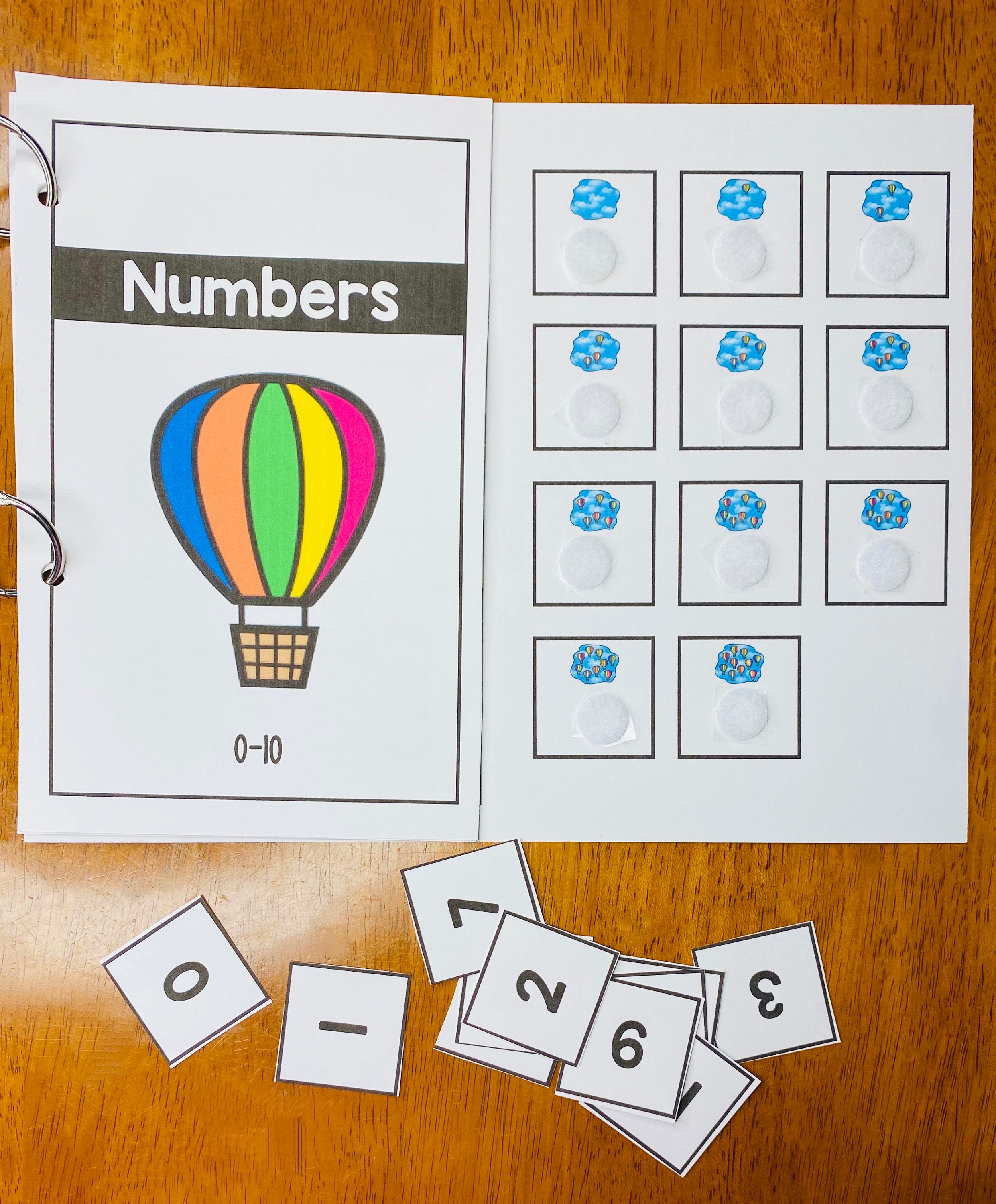 Numbers and Counting Counting Practice Early Math Numbers | Etsy