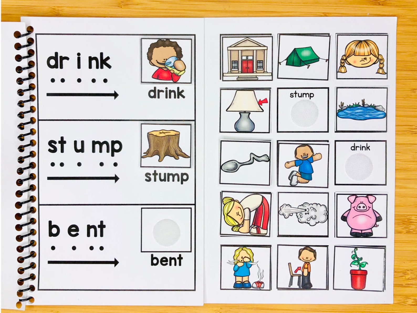 S Blend Printable Books