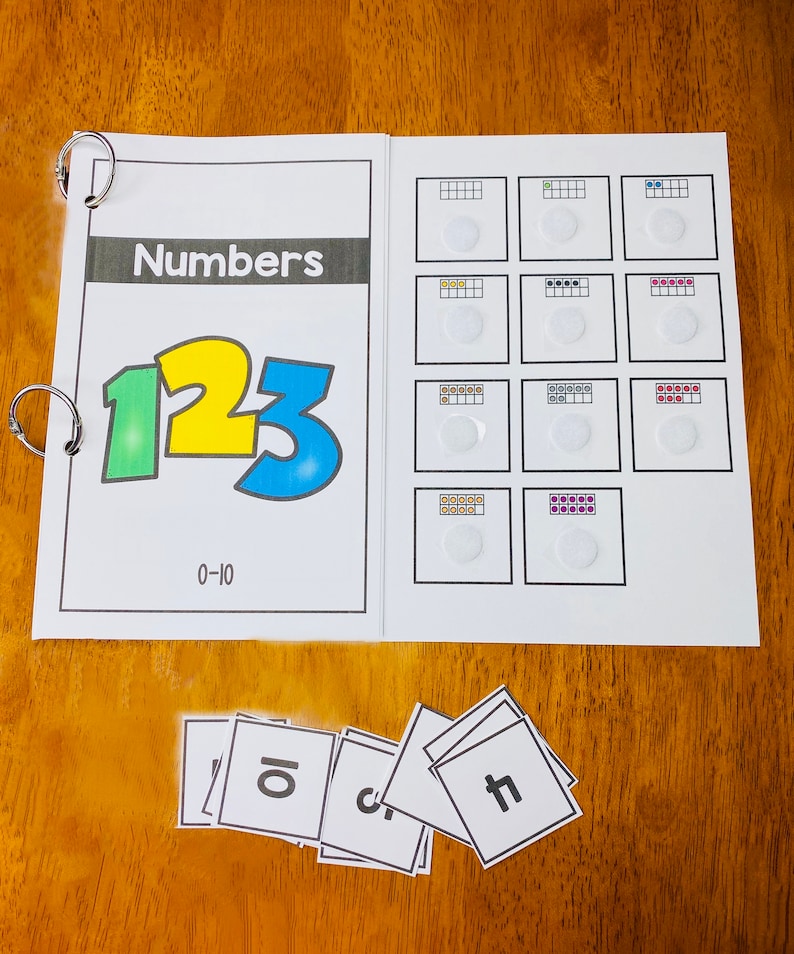 Numbers and Counting Counting Practice Early Math Numbers - Etsy