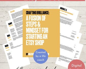How to Sell on Etsy ebook guide to start an etsy shop for beginners with 40 free listings new etsy seller guide for success mindset workbook