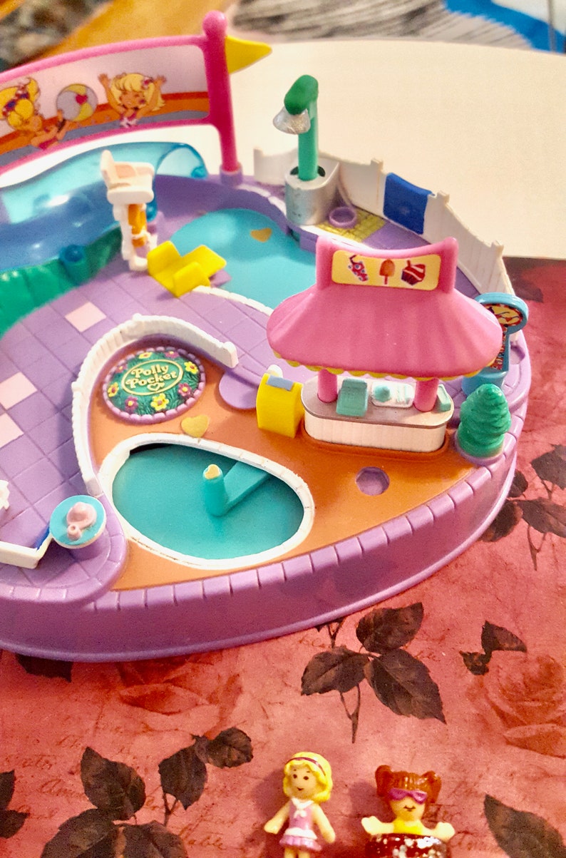 1997 Polly Pocket Pool Party Playset Etsy Canada