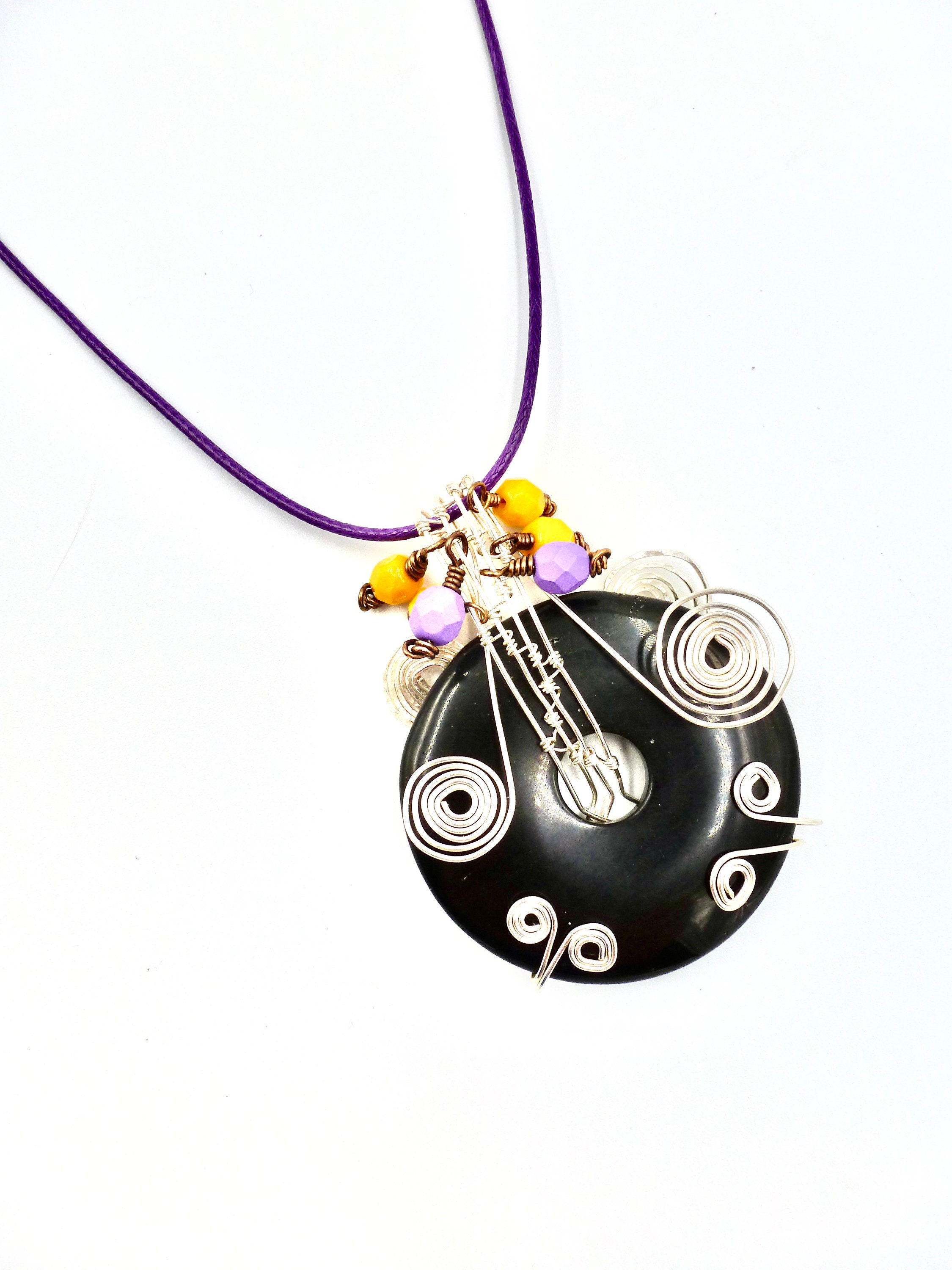 Pendant Necklaces Beaded Necklaces Cord Necklaces Wire Etsy