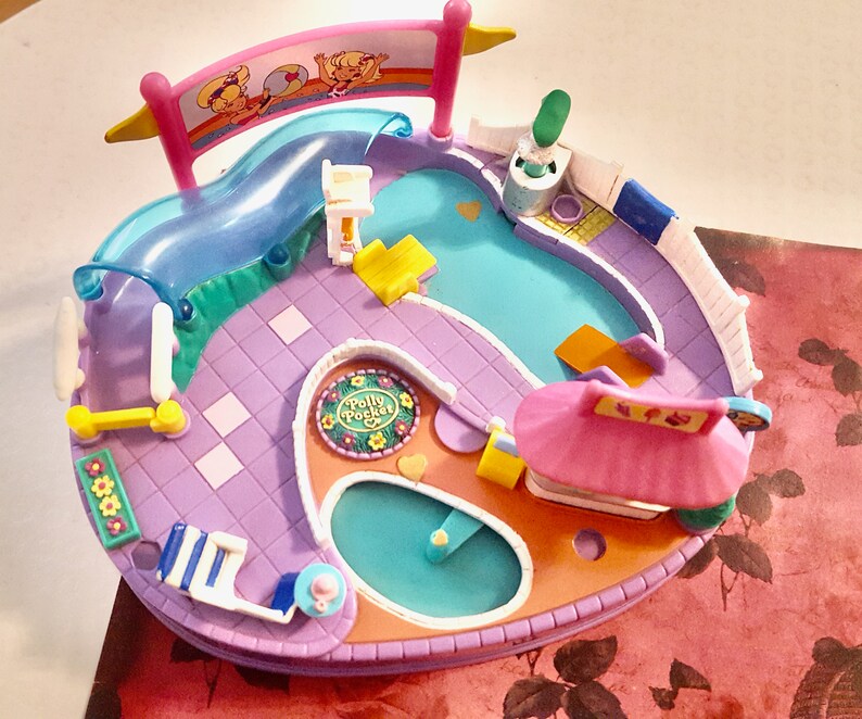1997 Polly Pocket Pool Party Playset Etsy Canada