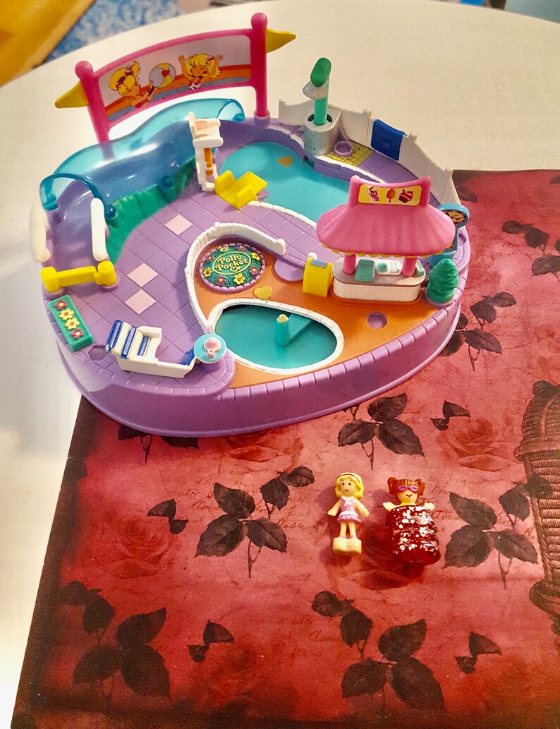 1997 Polly Pocket Pool Party Playset Etsy Canada