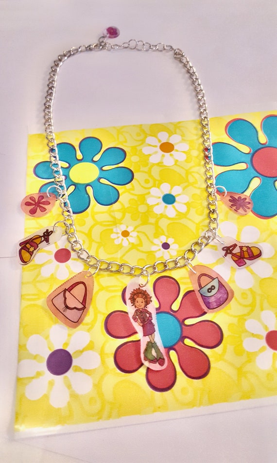 Groovy Girls Fashion Doll, Purse and Shoe Charm Pendant Silver Chain Necklace by Lauren Jay Designs