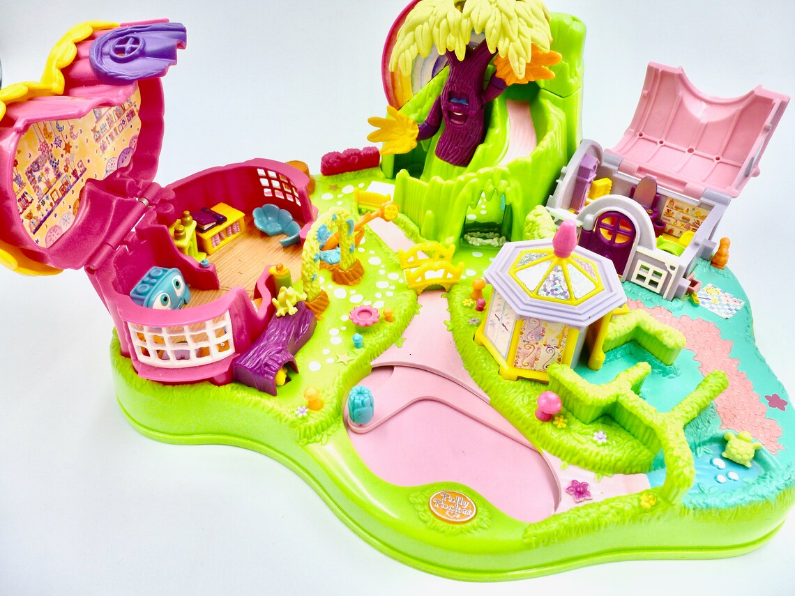 Vintage 1997 Polly Pocket Magical Moving Fairyland Etsy