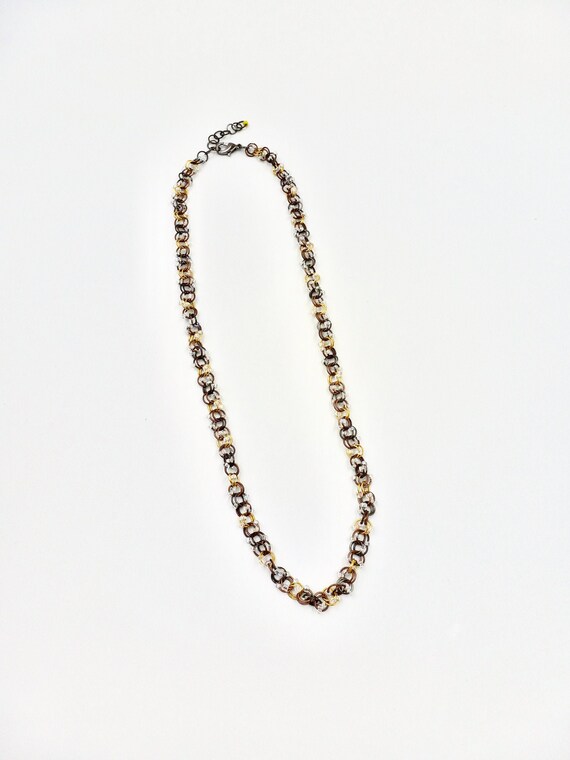 Chain Necklaces, Chain Mail Necklaces, White Necklaces, Beaded Necklaces, Copper Necklaces, Gold Necklaces, Birthday Gifts, Gifts for Her