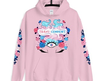 Treat Ürself logo hoodie pink Treat Ürself logo hoodie pink Unisex Hoodie (pink logo