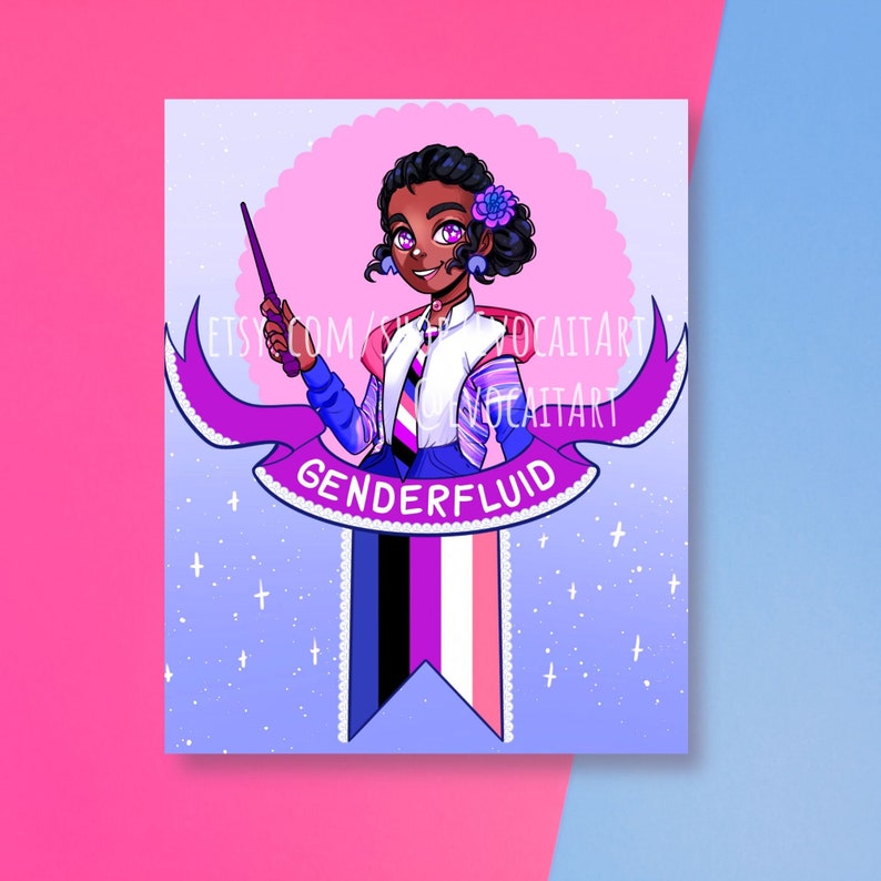 Gender Identity Witch Prints Magic Occult Transgender Etsy