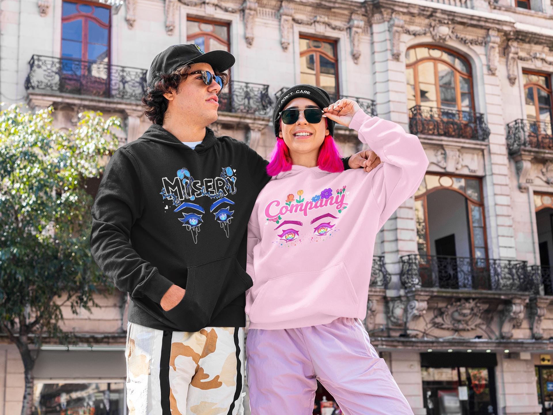 り*ん様 herlipto Loved one Hoodie Misery Loves Company Couples Hoodie | Pastel Goth Girlfriend