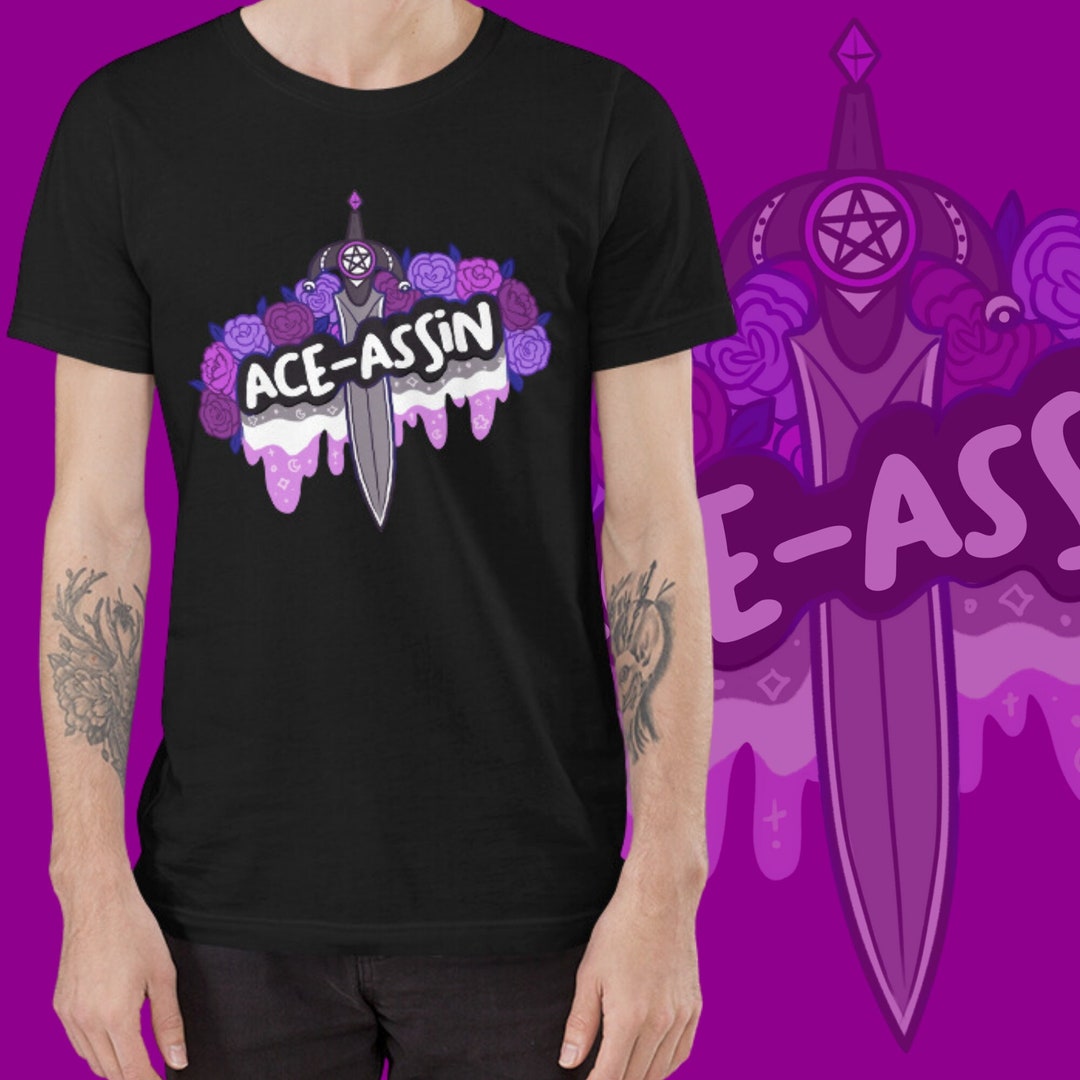 Asexual Rogue Pride Shirt Asexual Pride T-shirt, Demisexual Ace Pride ...