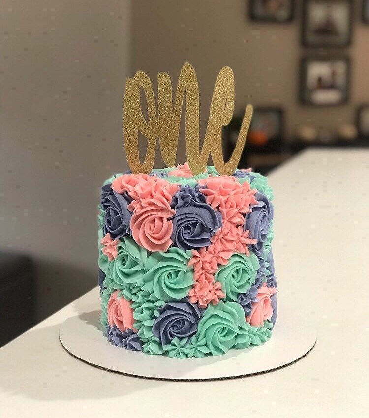 One Cake Topper One Smash Cake Topper First Birthday - Etsy