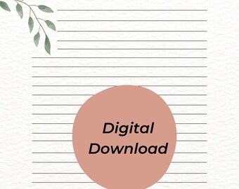JW Letter writing | Paper| Jehovah's Witnesses| Pioneer gifts| Preaching| Printable| English