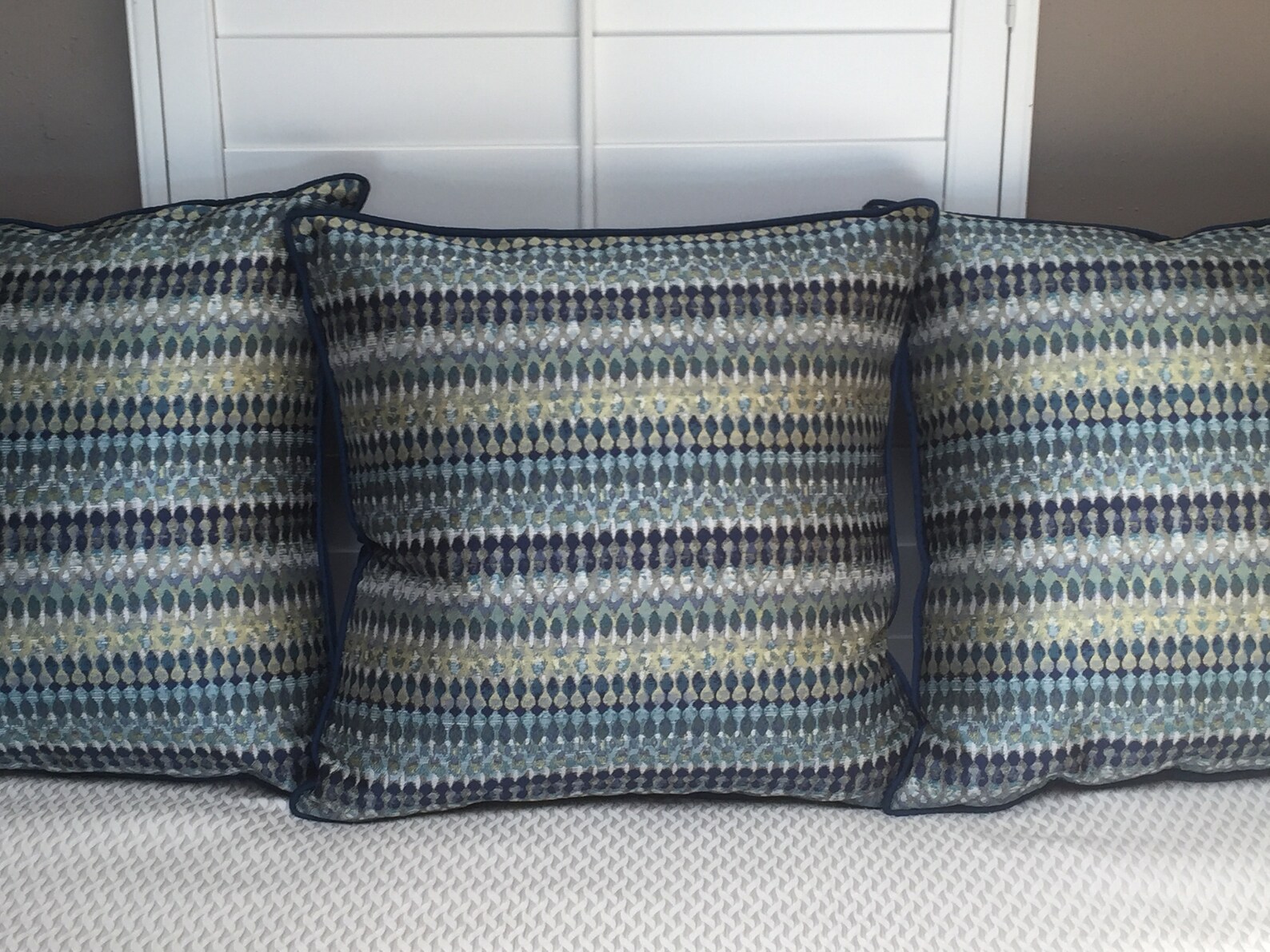 Custom Euro Pillow Covers in a Designer Abstract Print Etsy