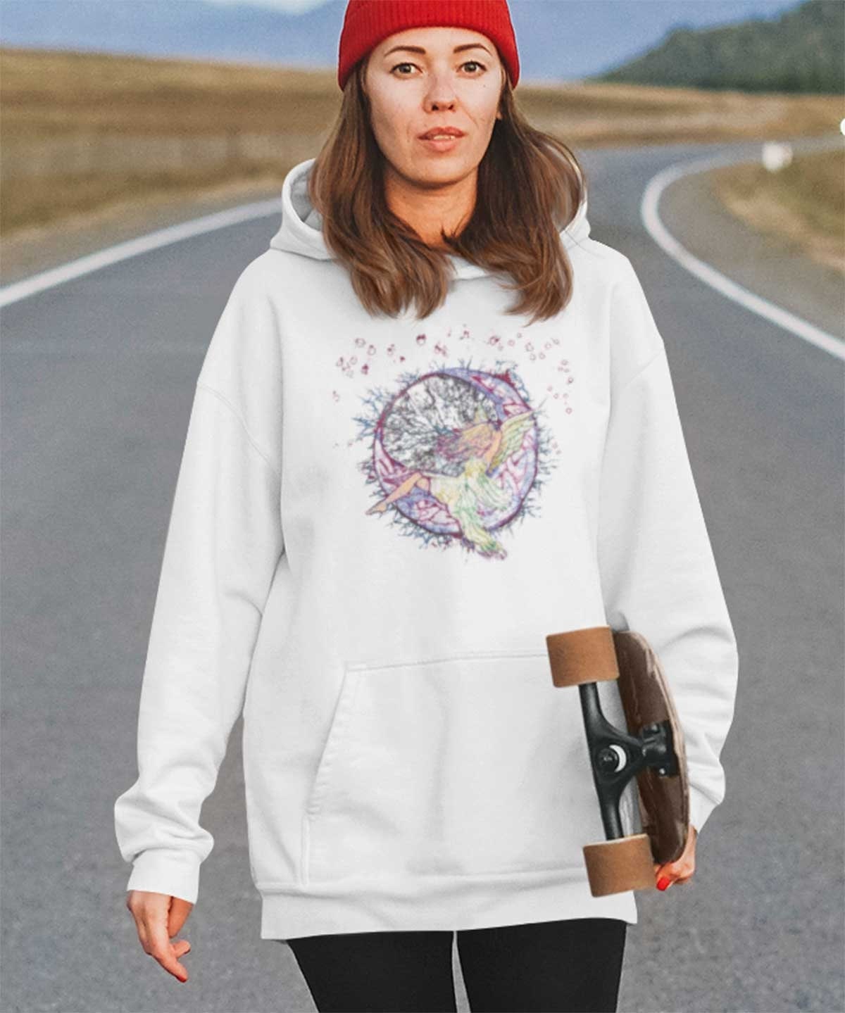 トップス fa.er.ie v neck hoodie V-neck Hoodie Sweater - White | Levi's® US