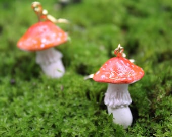 Realistic Fungi Earrings