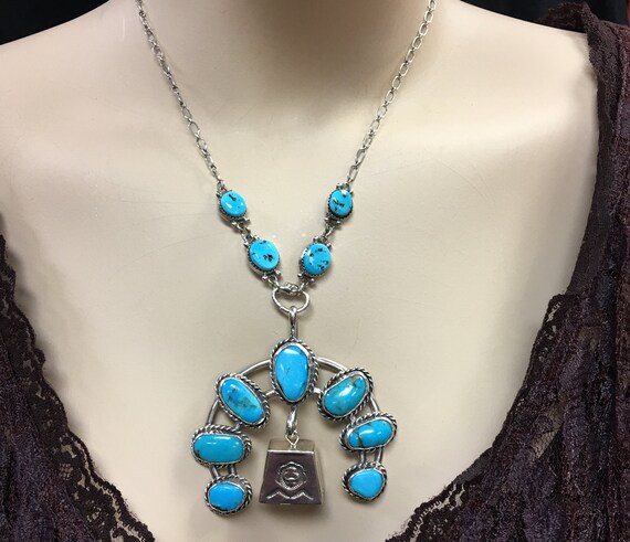 Unique turquoise necklaces deals