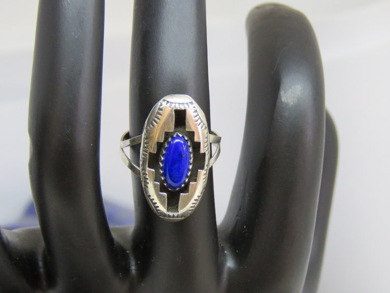 Silver Lapis Ring