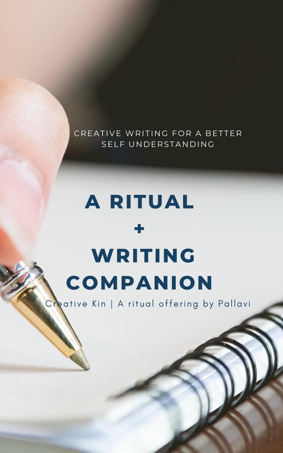Writing Ritual Booklet, Poetic Journaling Prompts (PDF Pattern)
