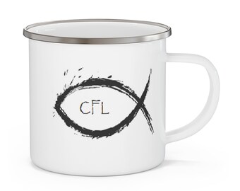 CFL Enamel Camping Mug