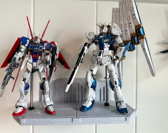 Gundam RG / MG extra großes schwebendes Ausstellungsregal. Action-Figurenständer. Spielzeug-display. Nur Ständer, kein Modell enthalten. 230mm x110