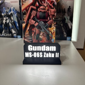 Gundam model LED display platform, customizable, for 1/100 and 1/144 scale models