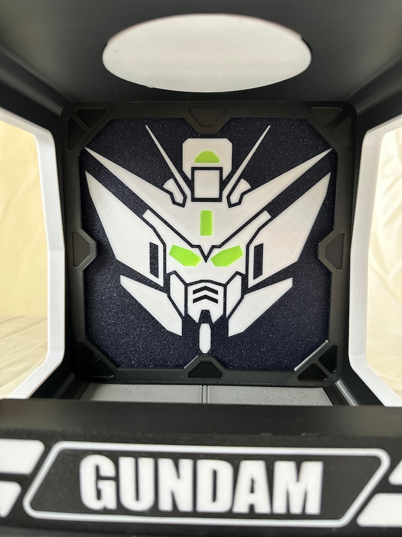 Gundam Model Display Case HG/ RG 1/144 Scale LED Illuminated Etsy