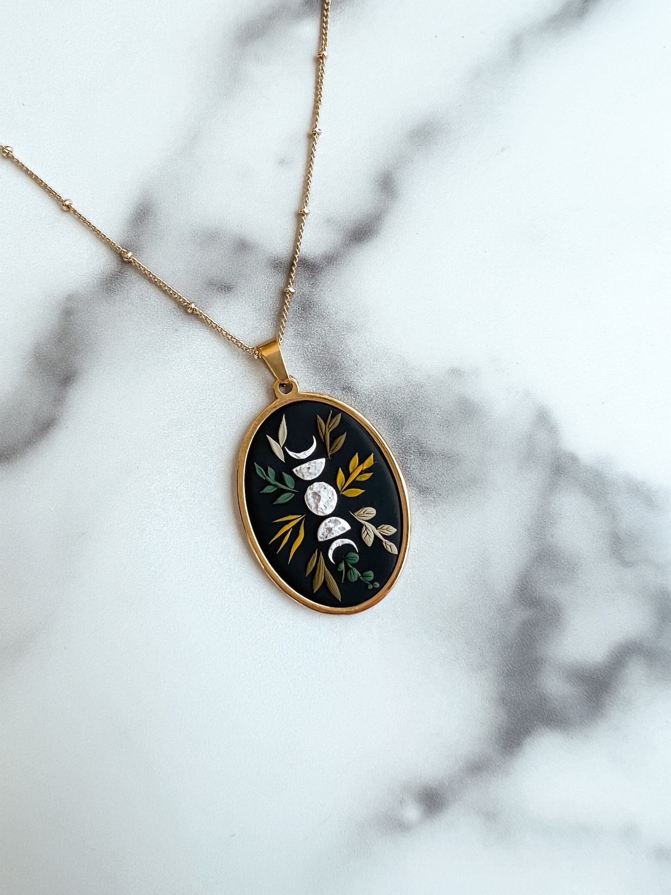 Etsy polymer on sale clay necklace